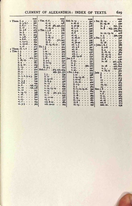 Fathers of the Second Century — Hermas; Tatian; Athenagoras; Theophilus; Clement of Alexandria, Vol. 1 — index page 22