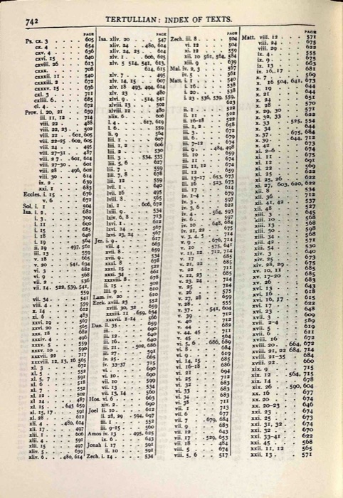 Latin Christianity: Its Founder, Tertullian — Apologetic and Disciplinary Writings — index page 19