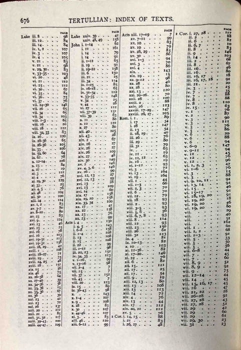 Tertullian, Part Fourth; Minucius Felix; Commodian; Origen, Parts First and Second — index page 5