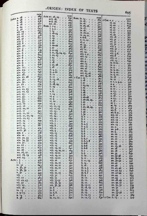 Tertullian, Part Fourth; Minucius Felix; Commodian; Origen, Parts First and Second — index page 16