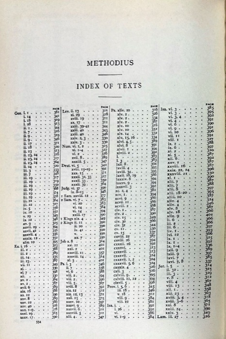 Gregory Thaumaturgus; Dionysius the Great; Julius Africanus; Anatolius and Minor Writers; Methodius; Arnobius — index page 9