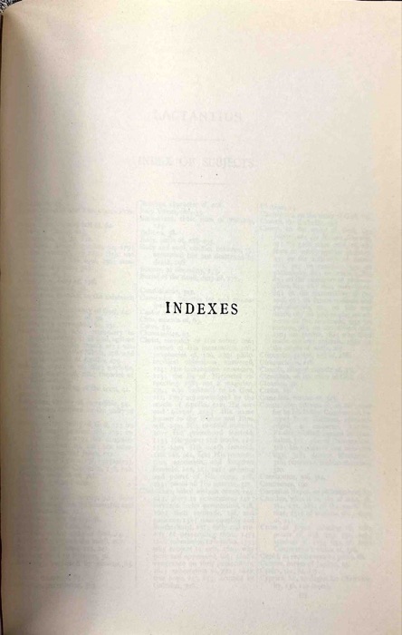 Lactantius; Venantius; Asterius; Victorinus; Dionysius; Apostolic Teaching and Constitutions; Homily and Liturgies — index page 1