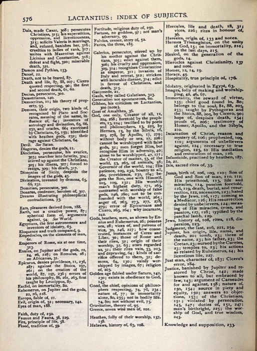 Lactantius; Venantius; Asterius; Victorinus; Dionysius; Apostolic Teaching and Constitutions; Homily and Liturgies — index page 3