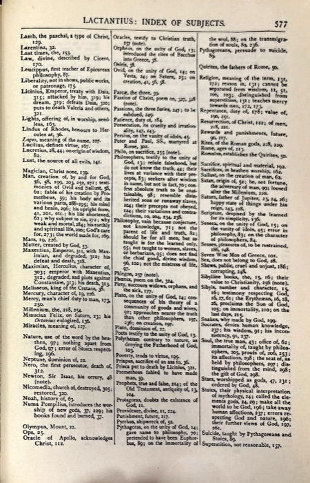 Lactantius; Venantius; Asterius; Victorinus; Dionysius; Apostolic Teaching and Constitutions; Homily and Liturgies — index page 4