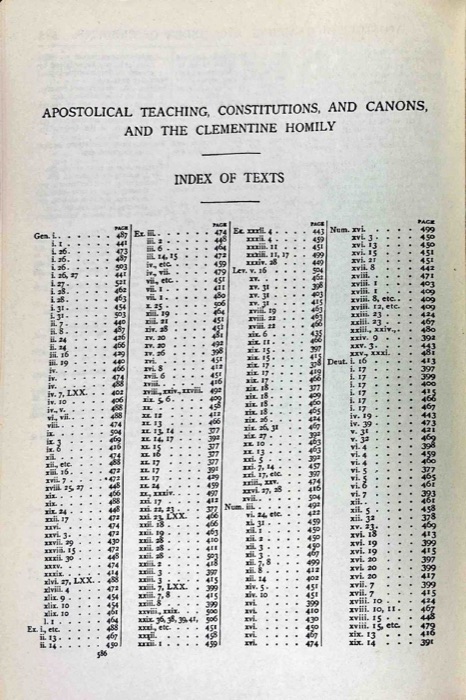 Lactantius; Venantius; Asterius; Victorinus; Dionysius; Apostolic Teaching and Constitutions; Homily and Liturgies — index page 13