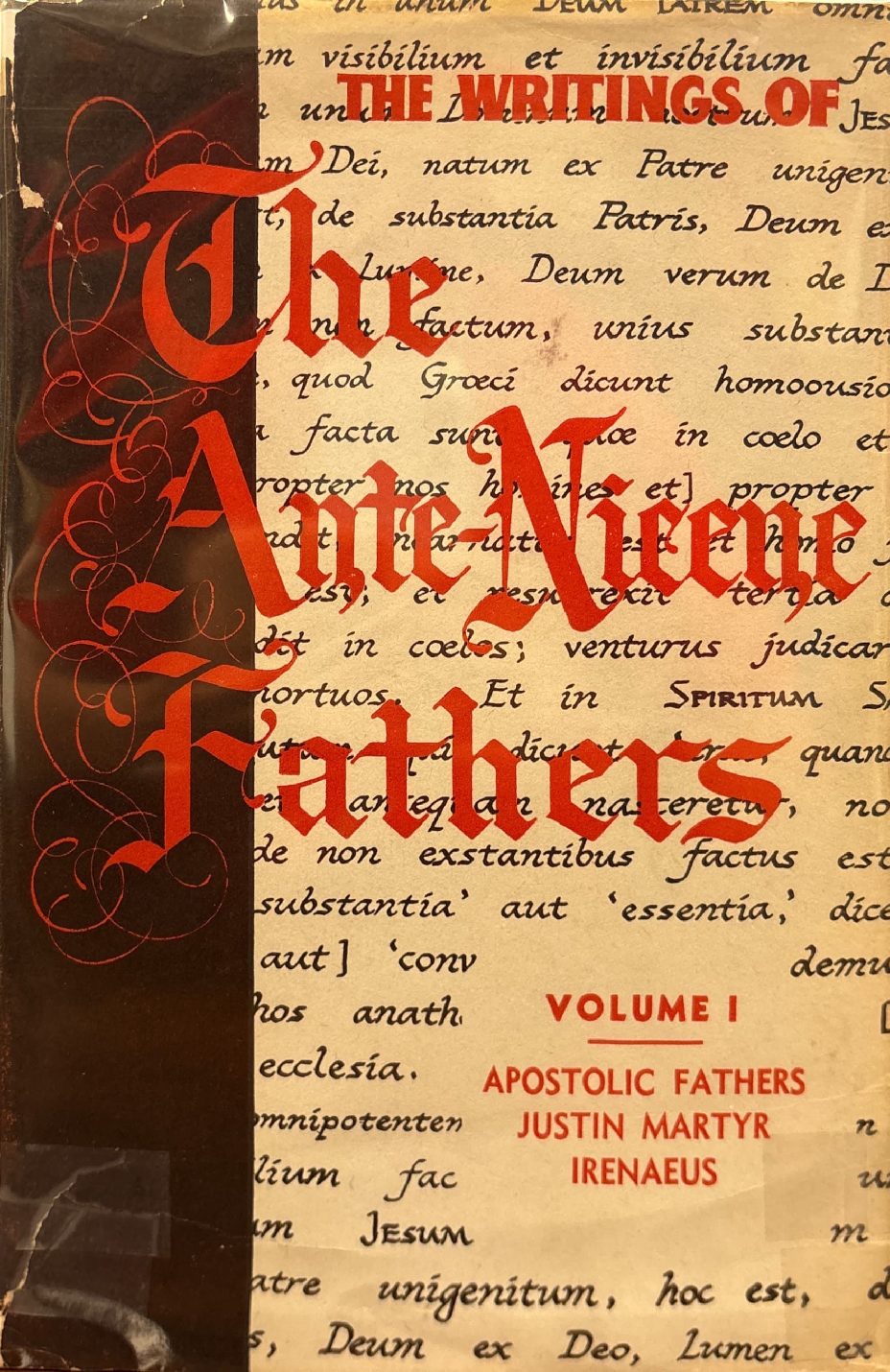 The Apostolic Fathers; Justin Martyr; Irenaeus (Against Heresies, Books I–II) — Cover