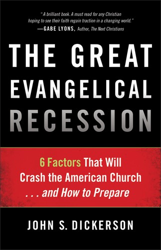 Cover of The Great Evangelical Recession