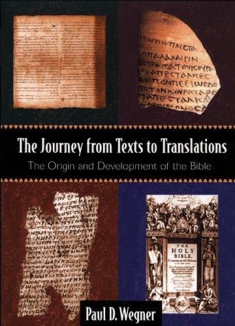 Cover of The Journey from Texts to Translations