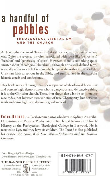 A Handful of Pebbles — Back cover