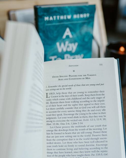 A Way to Pray — Interior page