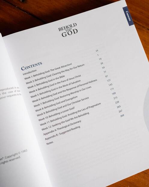 Behold Your God: Rethinking God Biblically — Interior page