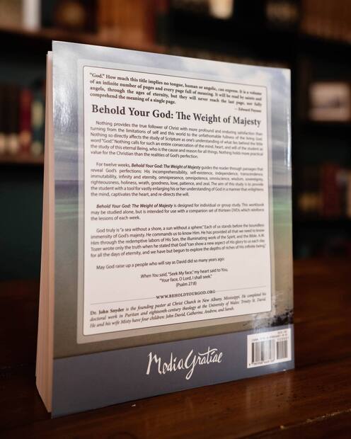Behold Your God: The Weight of Majesty — Interior page