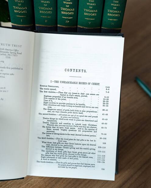 The Unsearchable Riches of Christ, and A Cabinet of Jewels — Interior page