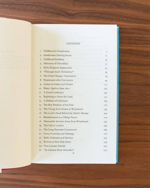C.H. Spurgeon Autobiography — Interior page