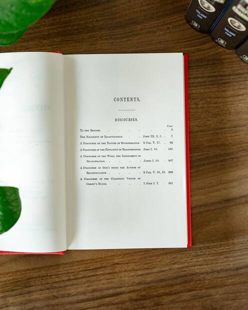Discourses on Regeneration — Interior page