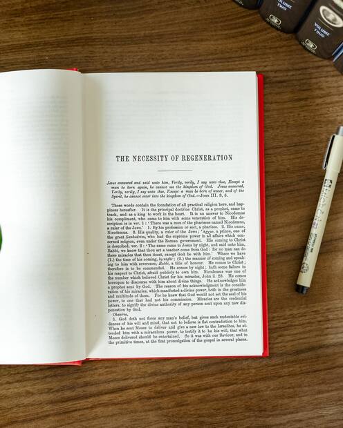 Discourses on Regeneration — Interior page
