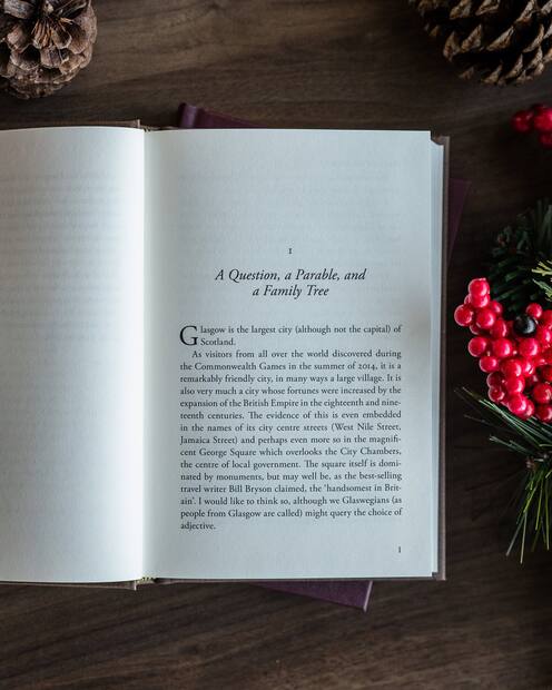 Child in the Manger — Interior page