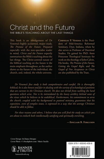 Christ and the Future — Back cover
