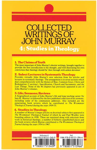Collected Writings of John Murray — Interior page