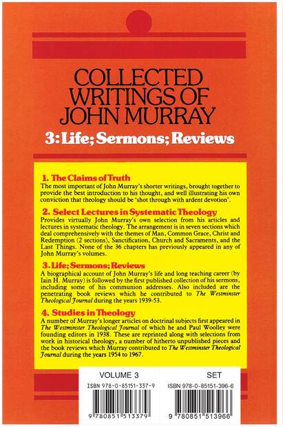 Collected Writings of John Murray — Interior page