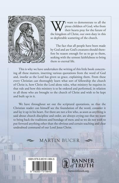 Concerning the True Care of Souls — Back cover