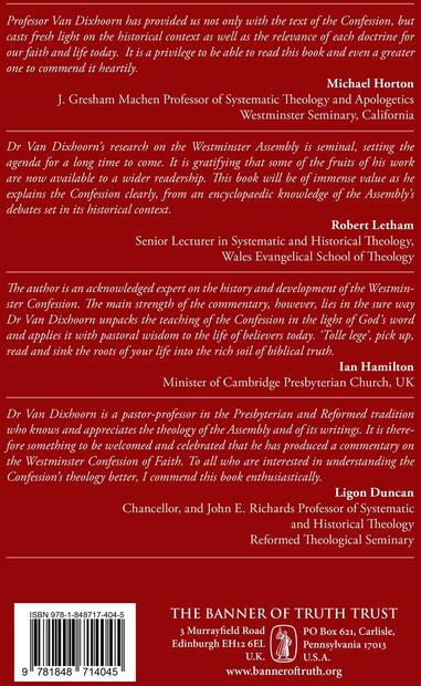 Confessing the Faith — Back cover