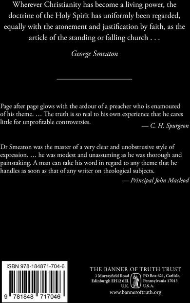 Doctrine of the Holy Spirit — Back cover