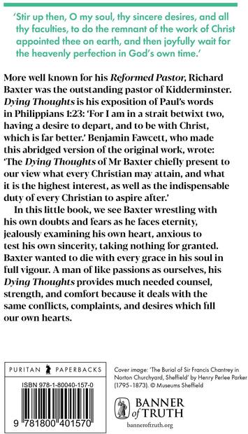 Dying Thoughts — Interior page