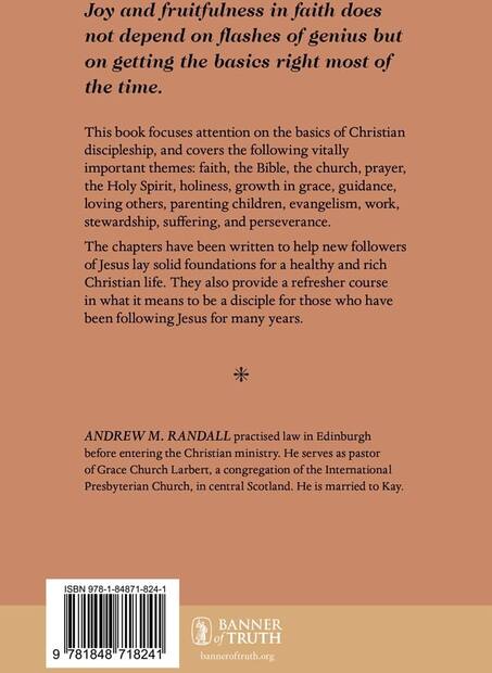 Following Jesus — Back cover