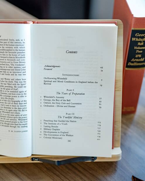 George Whitefield — Interior page