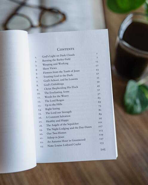 God’s Light on Dark Clouds — Interior page