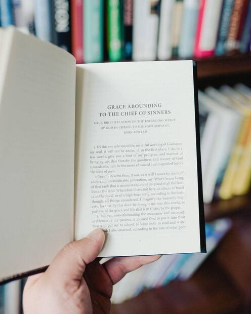 Grace Abounding — Interior page