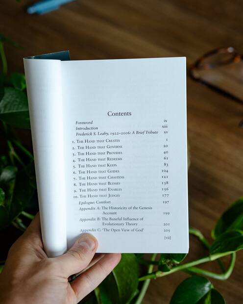 Hand of God — Interior page