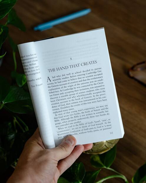 Hand of God — Interior page