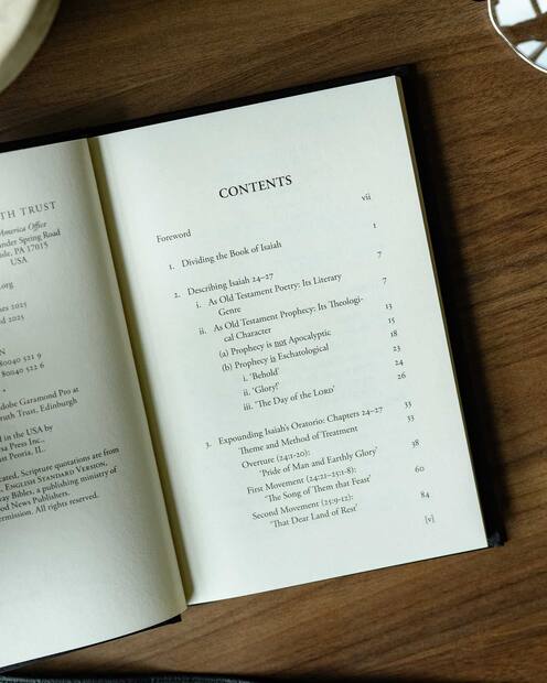 Isaiah’s Oratorio — Interior page