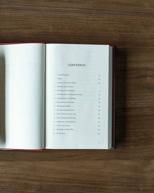 J. Gresham Machen — Interior page
