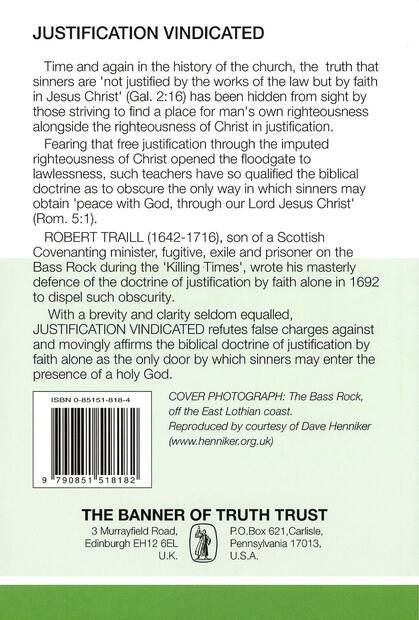Justification Vindicated — Interior page