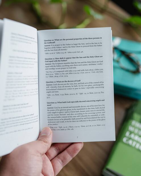 Larger Catechism — Interior page