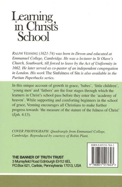 Learning in Christ’s School — Interior page