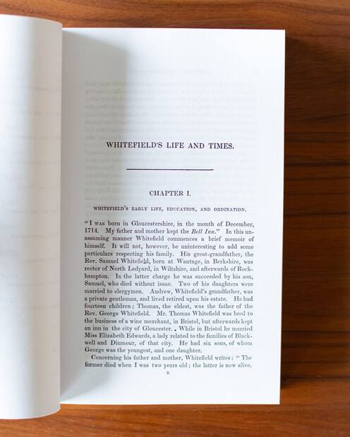 Life and Times of George Whitefield — Interior page