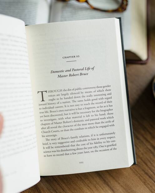 Master Robert Bruce — Interior page