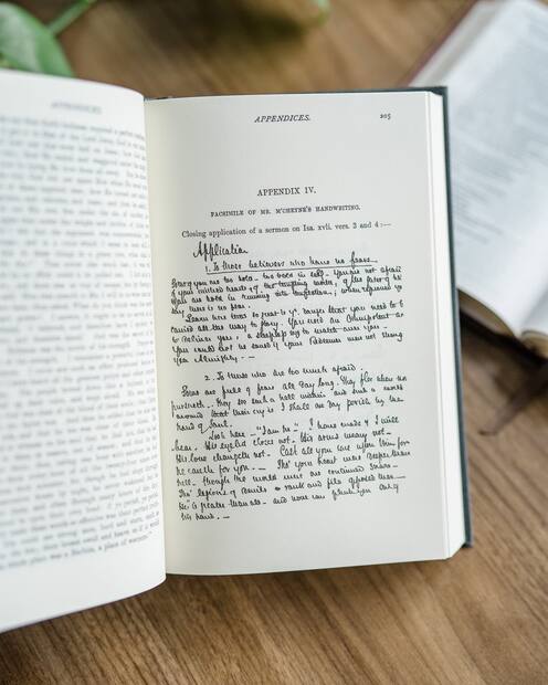 Memoir & Remains of Robert Murray M‘Cheyne — Interior page