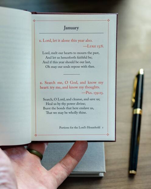 Our Daily Food — Interior page