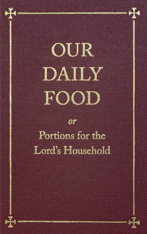 Cover of Our Daily Food