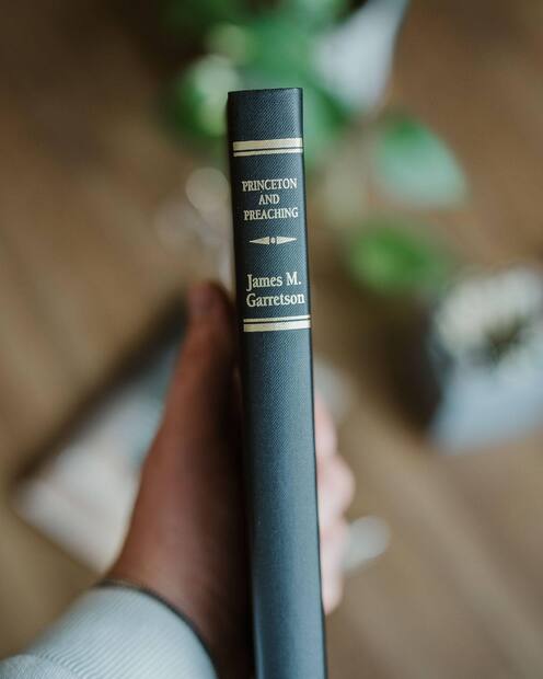 Princeton and Preaching — Interior page