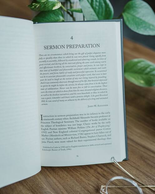Princeton and Preaching — Interior page