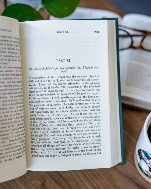 Psalm 119 — Interior page