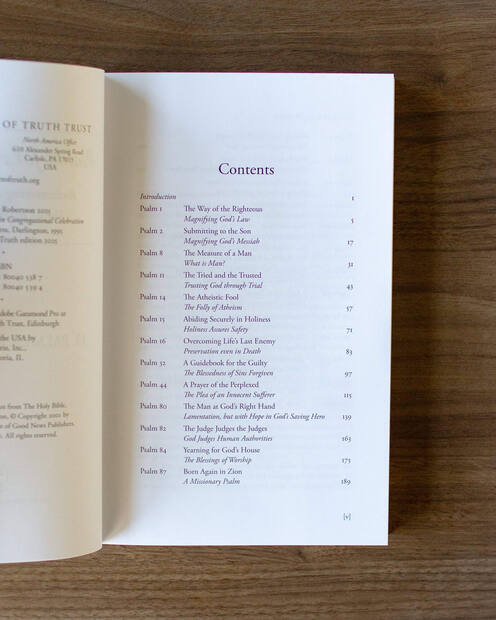 Psalms for All Seasons — Interior page