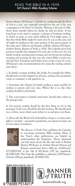 Read the Bible in a Year — Interior page