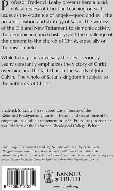 Satan Cast Out — Back cover